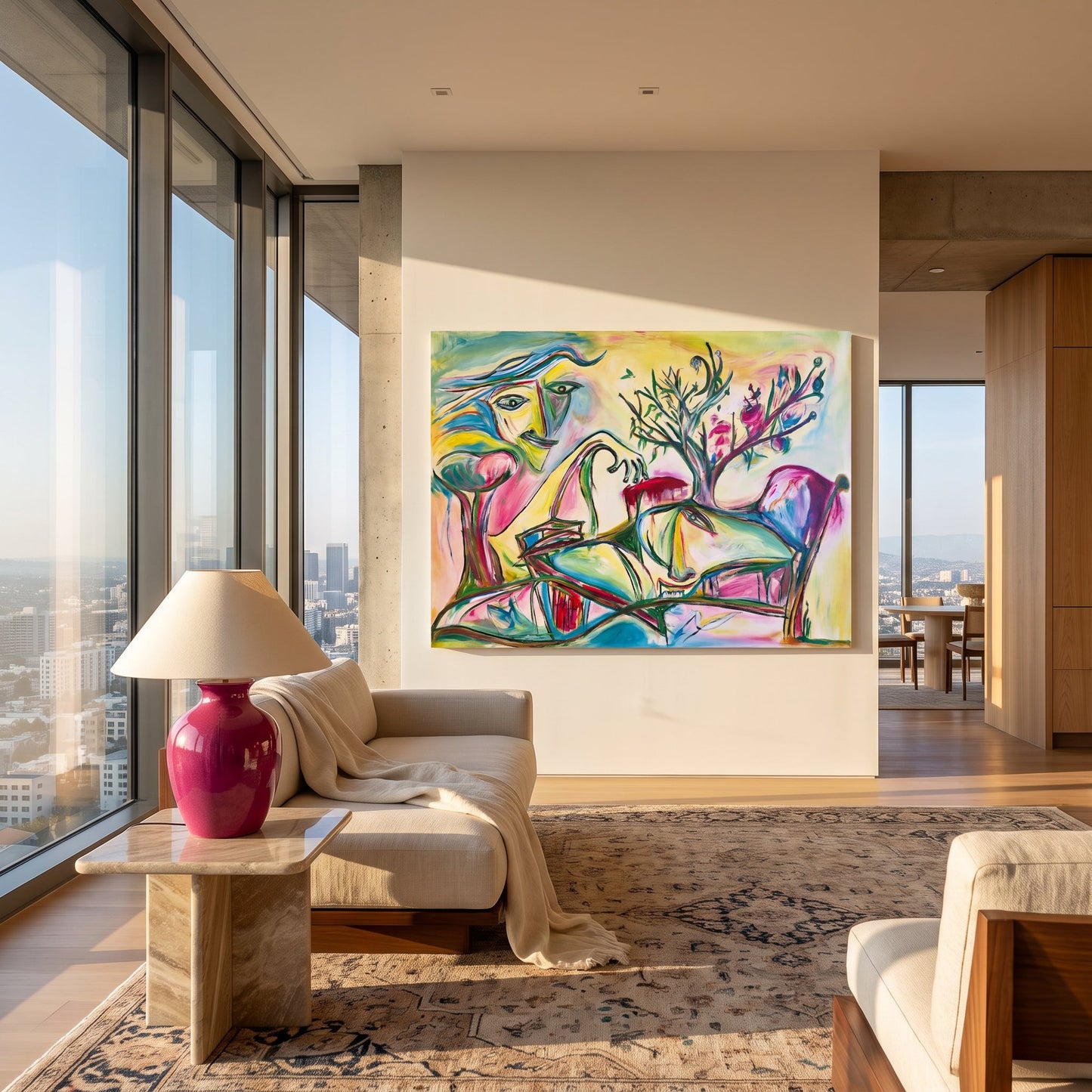Entangled Lives in Pastel