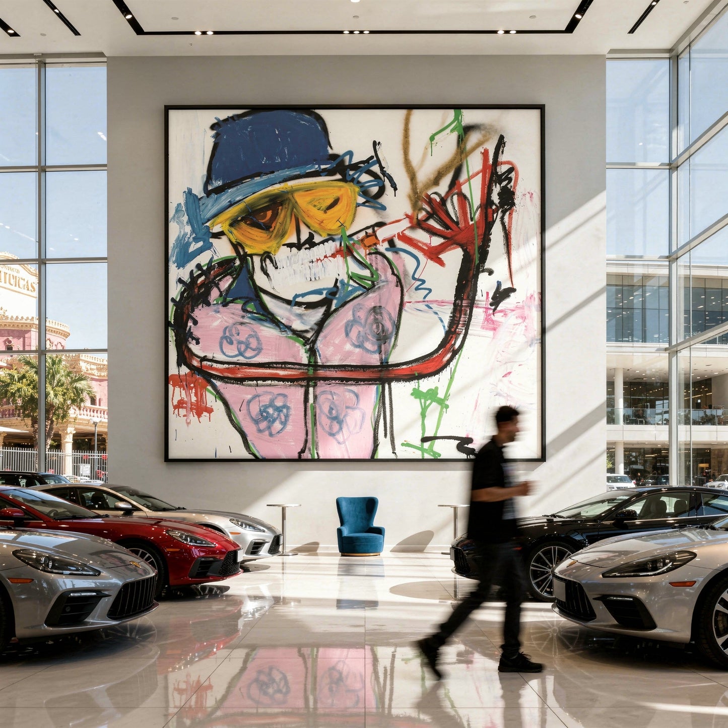 Love Your Work Hunter Interior Styling Detail | Original Art by Mofisto