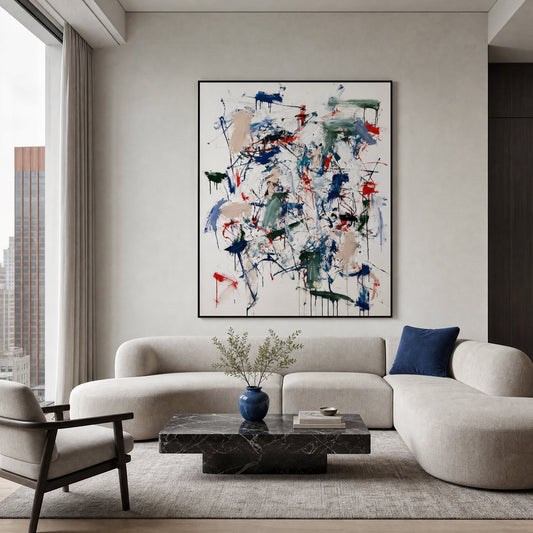 A Spontaneous Web of Color