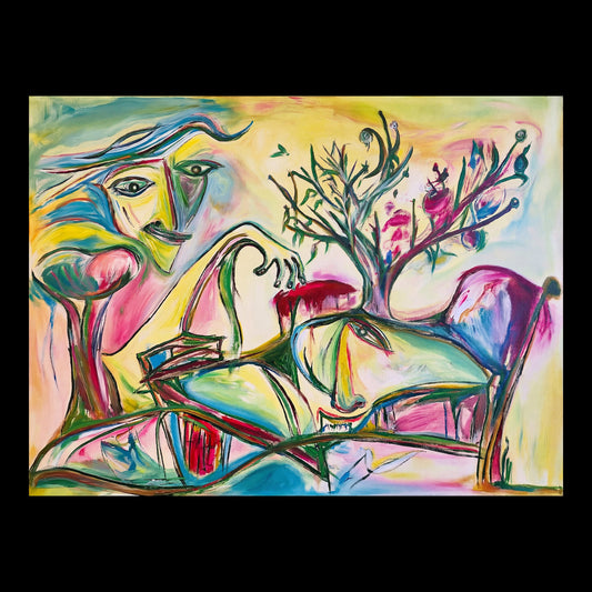 Entangled Lives in Pastel