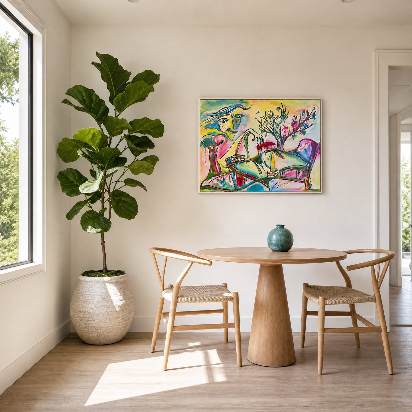 Entangled Lives in Pastel