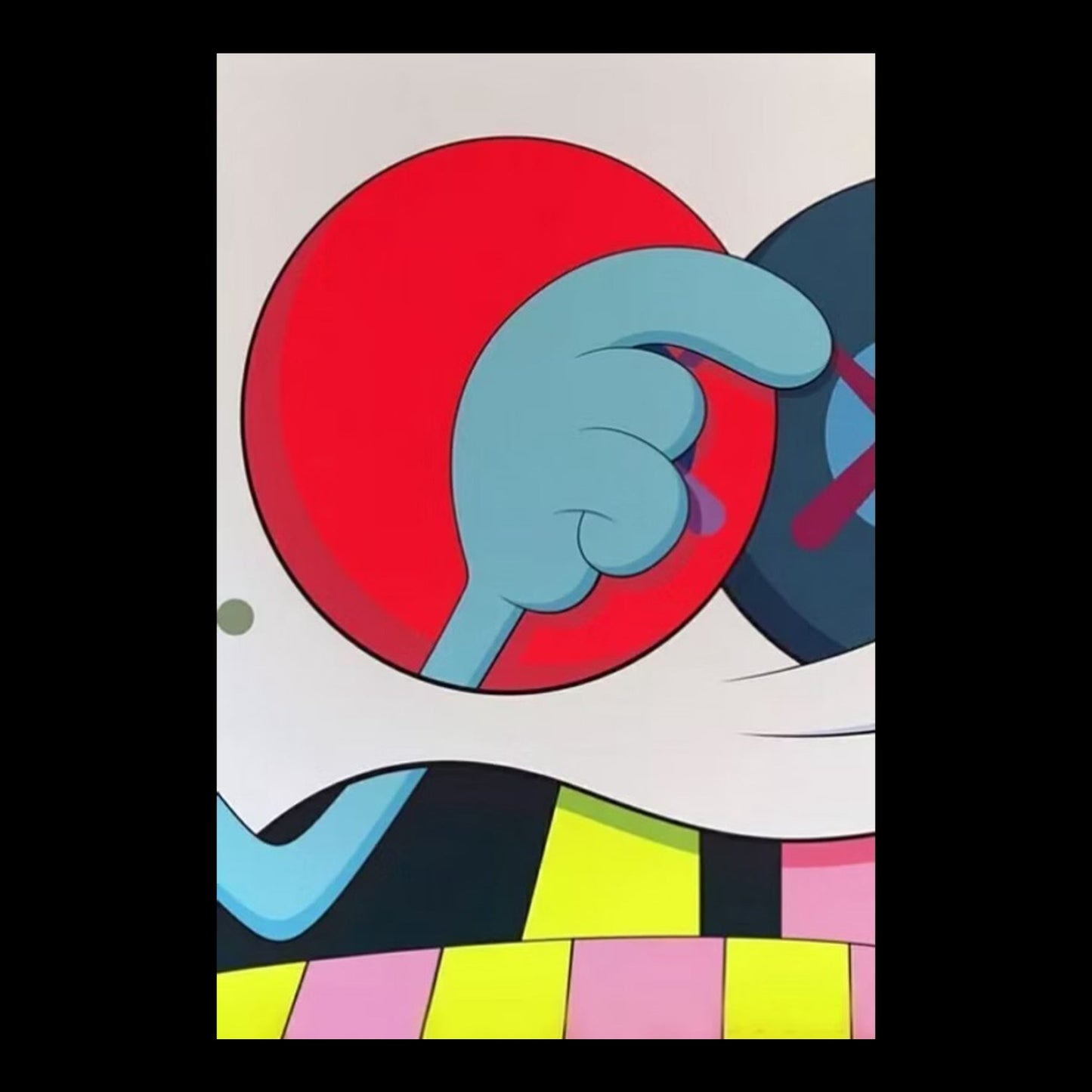 Eye Spy Original Hand-Painted Artwork | Figurative Pop Art Mixed Media on Canvas | Mofisto