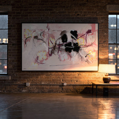Floral Inclusions Interior Styling Detail | Abstract Floral Art by Mofisto