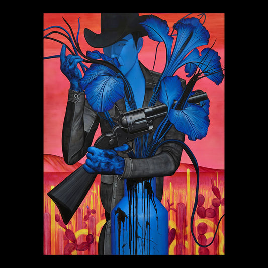 Guns and Blue Irises
