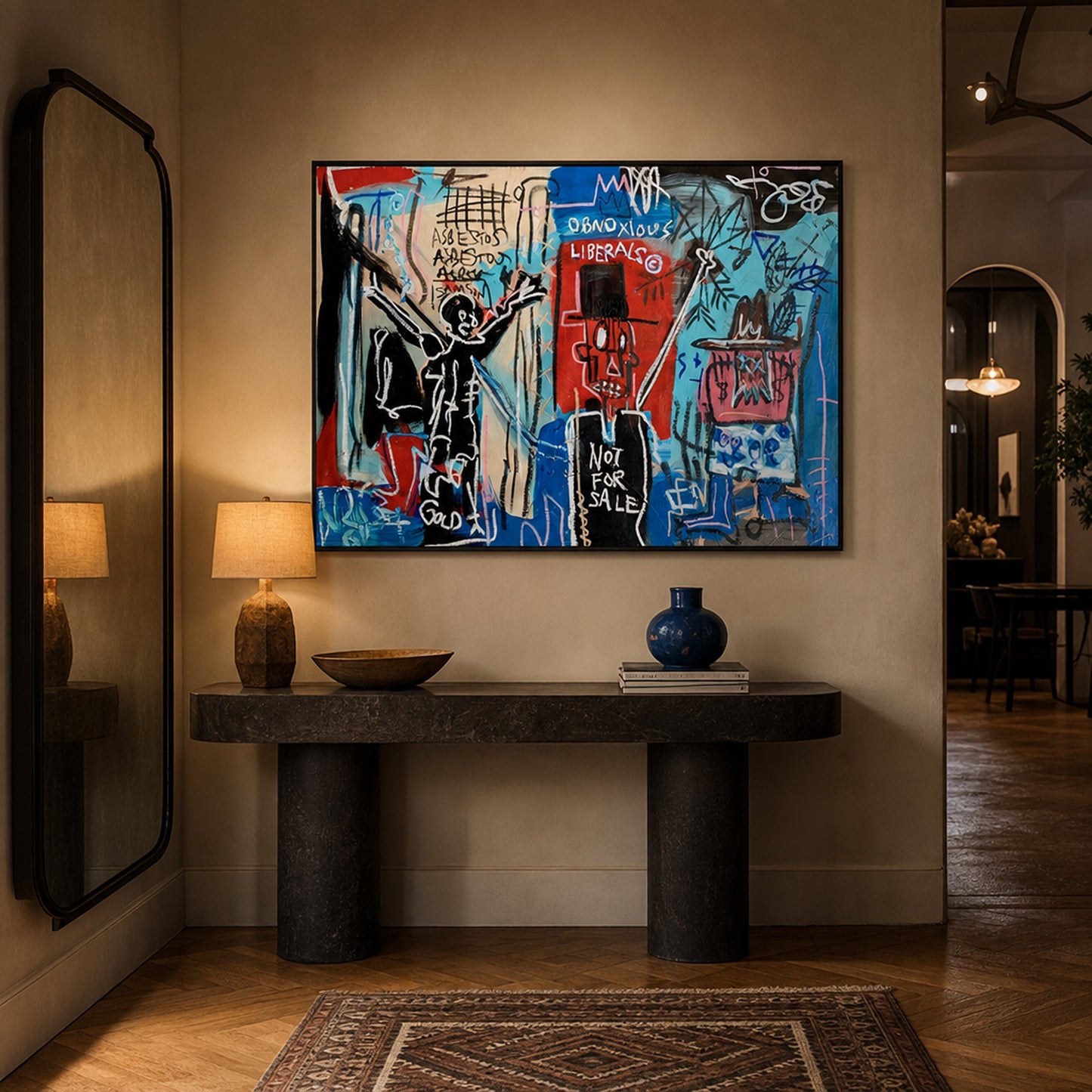 Obnoxious Liberals Large Format Original Painting | Neo-Expressionist Street Art Mixed Media | Mofisto