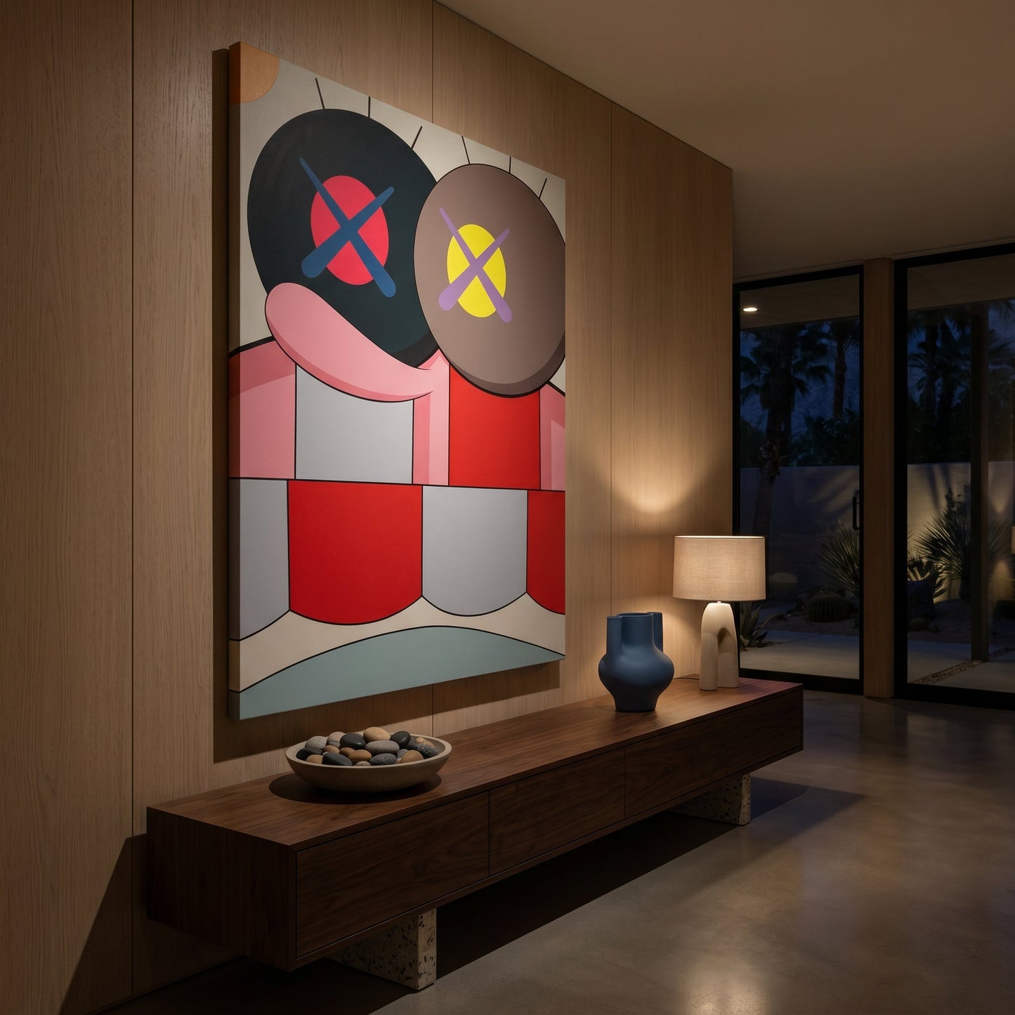 Of Kawz It Was Styled in Modern Interior Setting | Figurative Pop Art by Mofisto