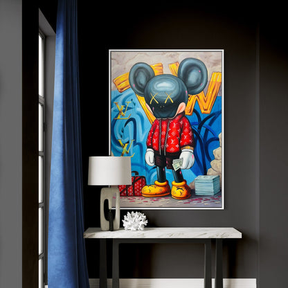 Supreme Being Styled in Modern Interior Setting | Pop Art Street Art by Mofisto