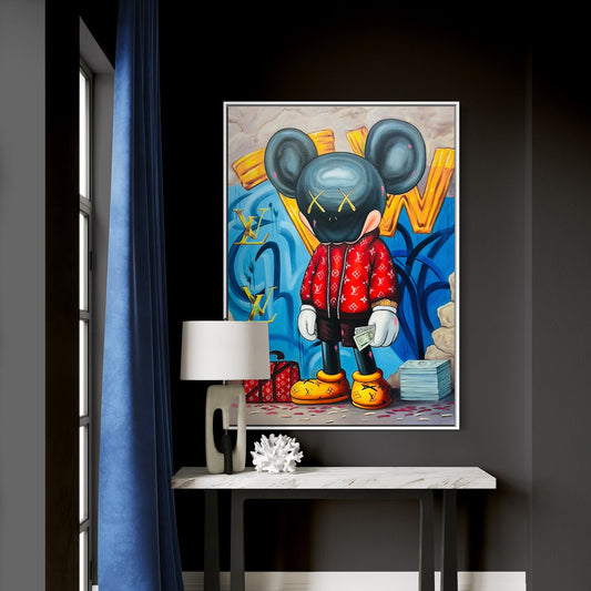 Supreme Being Styled in Modern Interior Setting | Pop Art Street Art by Mofisto